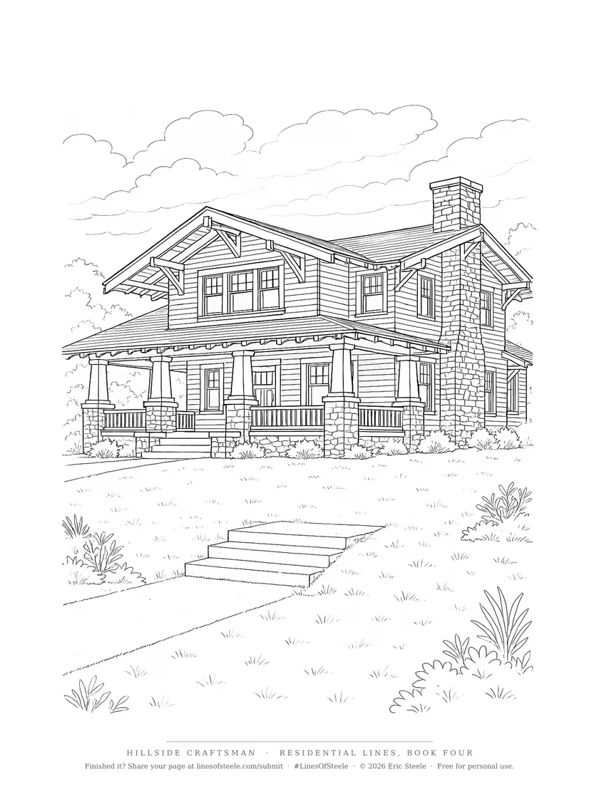 The free page from Craftsman — Lines of Steele