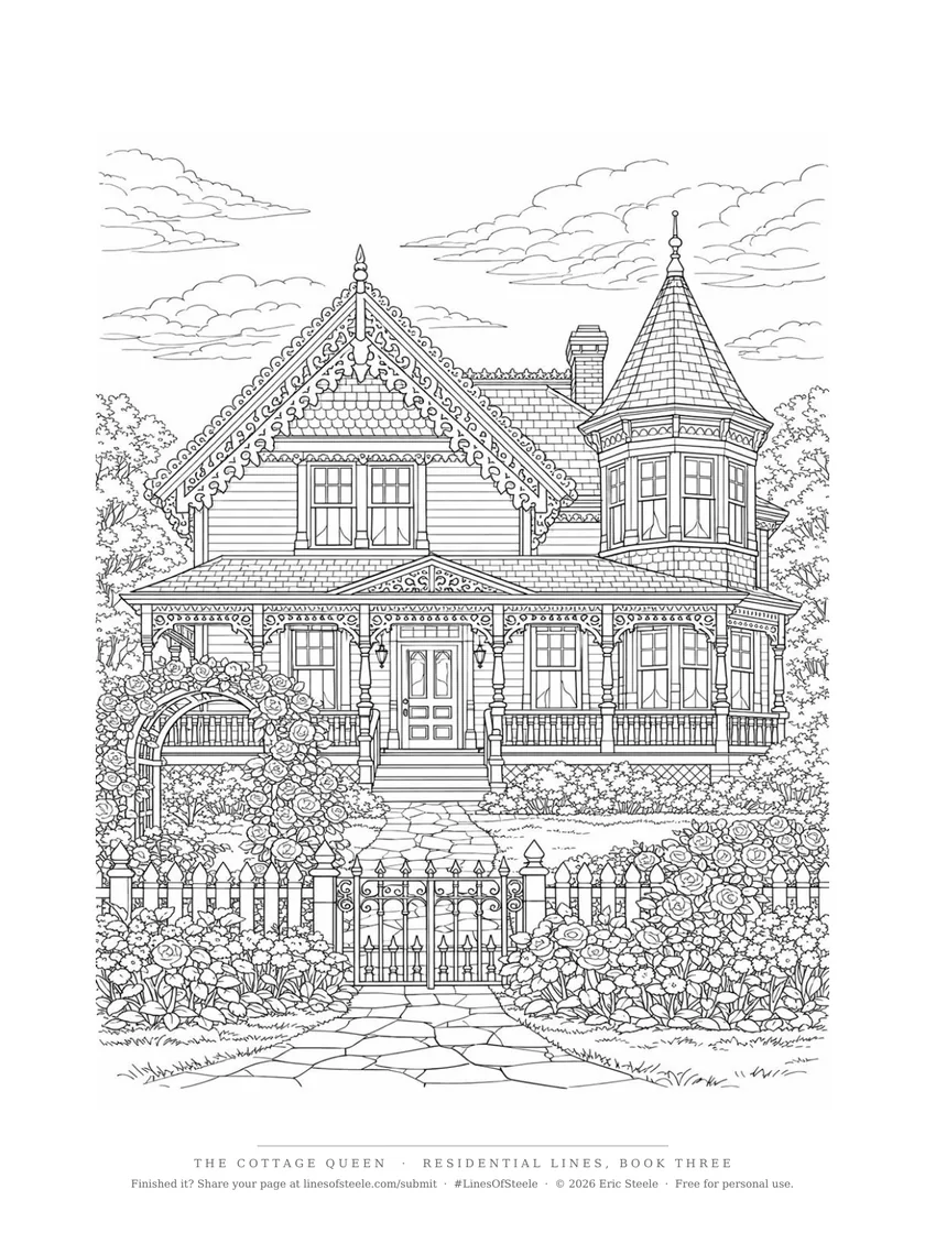 The free page from Victorian — Lines of Steele